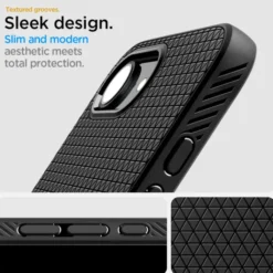 Spigen Iphone 17E|Apple-ETUI IPHONE 17E / 16E LIQUID AIR MAG MAGSAFE MATOWE CZARNE