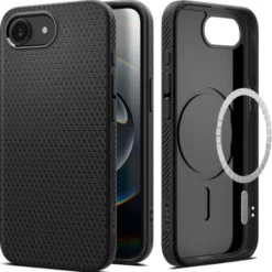 Spigen Iphone 17E|Apple-ETUI IPHONE 17E / 16E LIQUID AIR MAG MAGSAFE MATOWE CZARNE