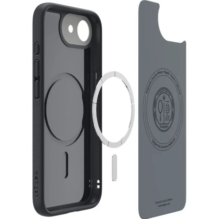 Spigen Iphone 17E|Apple-ETUI IPHONE 17E / 16E NANO POP MAG MAGSAFE BLACK SESAME