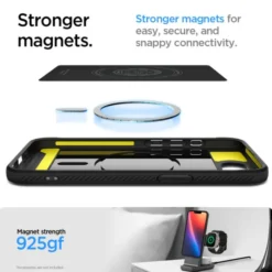 Spigen Iphone 17E|Apple-ETUI IPHONE 17E / 16E RUGGED ARMOR MAG MAGSAFE MATOWE CZARNE