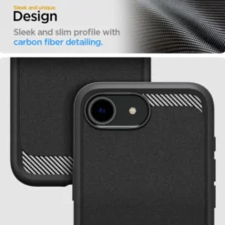 Spigen Iphone 17E|Apple-ETUI IPHONE 17E / 16E RUGGED ARMOR MAG MAGSAFE MATOWE CZARNE