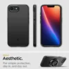 Spigen Iphone 17E|Apple-ETUI IPHONE 17E / 16E THIN FIT MAG MAGSAFE CZARNE