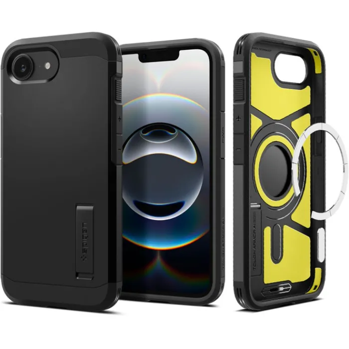 Spigen Iphone 17E|Apple-ETUI IPHONE 17E / 16E TOUGH ARMOR MAG MAGSAFE BLACK