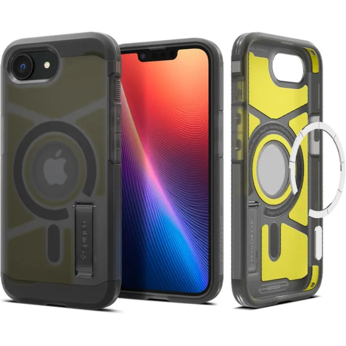 Spigen Iphone 17E|Apple-ETUI IPHONE 17E / 16E TOUGH ARMOR MAG MAGSAFE FROST BLACK