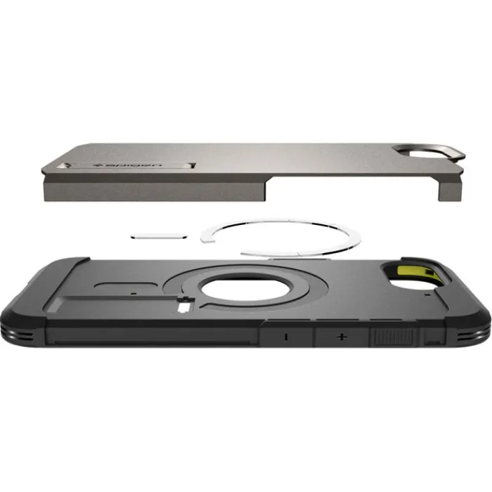Spigen Iphone 17E|Apple-ETUI IPHONE 17E / 16E TOUGH ARMOR MAG MAGSAFE GUNMETAL
