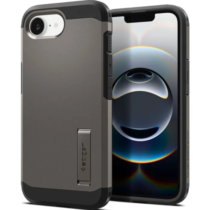 Spigen Iphone 17E|Apple-ETUI IPHONE 17E / 16E TOUGH ARMOR MAG MAGSAFE GUNMETAL