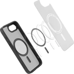 Spigen Iphone 17E|Apple-ETUI IPHONE 17E / 16E ULTRA HYBRID MAG MAGSAFE FROST BLACK