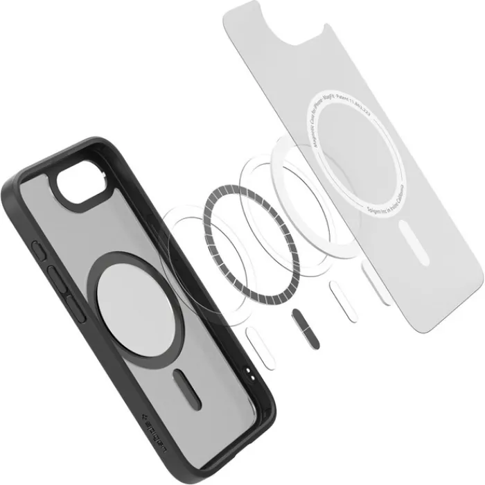 Spigen Iphone 17E|Apple-ETUI IPHONE 17E / 16E ULTRA HYBRID MAG MAGSAFE FROST BLACK