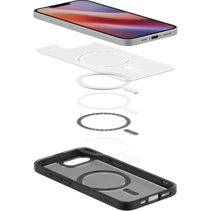 Spigen Iphone 17E|Apple-ETUI IPHONE 17E / 16E ULTRA HYBRID MAG MAGSAFE FROST BLACK