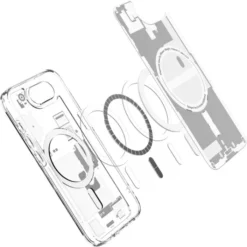 Spigen Iphone 17E|Apple-ETUI IPHONE 17E / 16E ULTRA HYBRID MAG MAGSAFE ZERO ONE BIAŁE