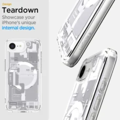 Spigen Iphone 17E|Apple-ETUI IPHONE 17E / 16E ULTRA HYBRID MAG MAGSAFE ZERO ONE BIAŁE