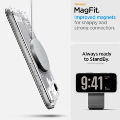 Spigen Iphone 17E|Apple-ETUI IPHONE 17E / 16E ULTRA HYBRID MAG MAGSAFE ZERO ONE BIAŁE