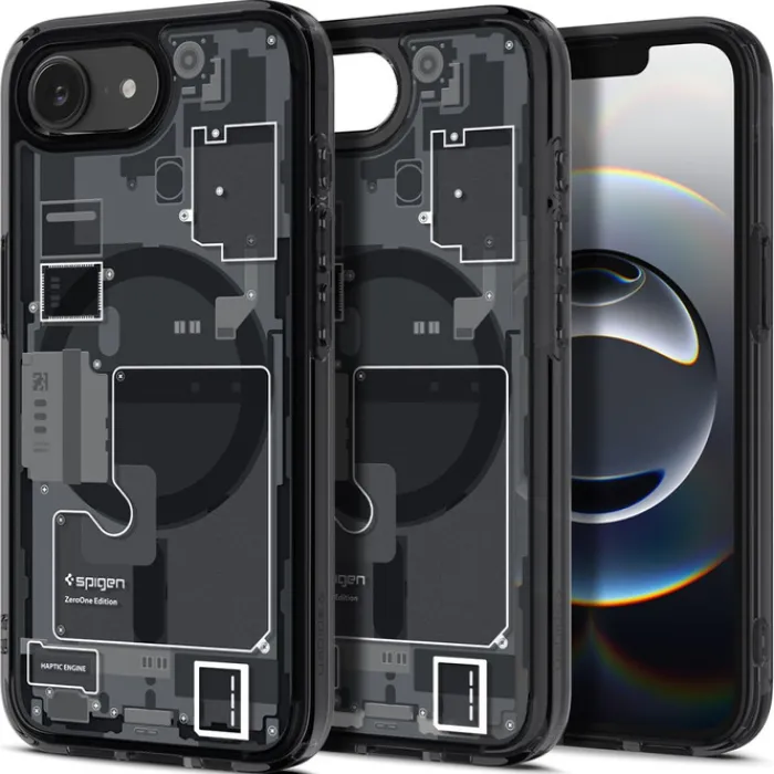 Spigen Iphone 17E|Apple-ETUI IPHONE 17E / 16E ULTRA HYBRID MAG MAGSAFE ZERO ONE CZARNE