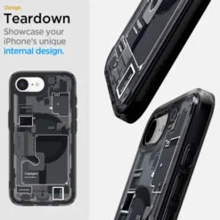 Spigen Iphone 17E|Apple-ETUI IPHONE 17E / 16E ULTRA HYBRID MAG MAGSAFE ZERO ONE CZARNE
