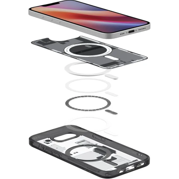Spigen Iphone 17E|Apple-ETUI IPHONE 17E / 16E ULTRA HYBRID MAG MAGSAFE ZERO ONE CZARNE