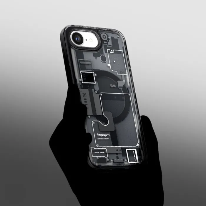 Spigen Iphone 17E|Apple-ETUI IPHONE 17E / 16E ULTRA HYBRID MAG MAGSAFE ZERO ONE CZARNE