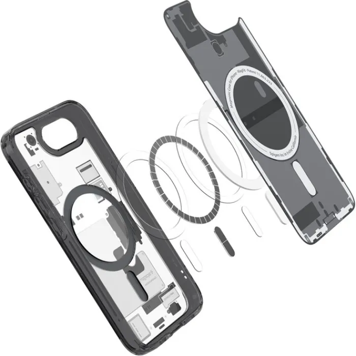 Spigen Iphone 17E|Apple-ETUI IPHONE 17E / 16E ULTRA HYBRID MAG MAGSAFE ZERO ONE CZARNE