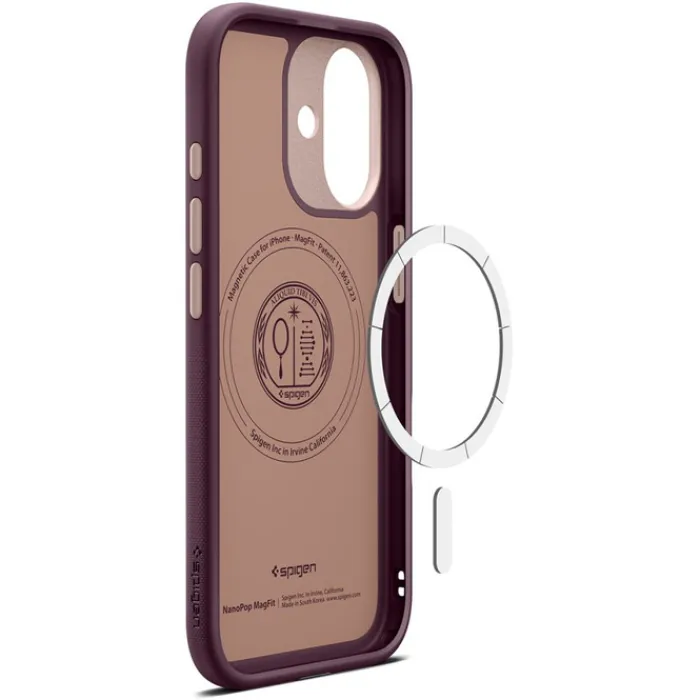 Spigen Iphone 17|Apple-ETUI IPHONE 17 NANO POP MAG MAGSAFE BURGUNDY BEAN