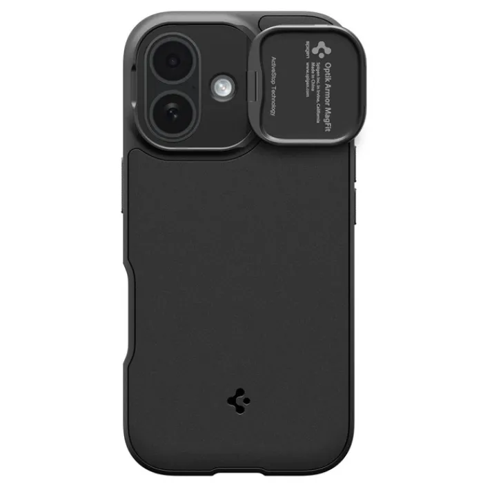 Spigen Iphone 17|Apple-ETUI IPHONE 17 OPTIK ARMOR MAG MAGSAFE BLACK