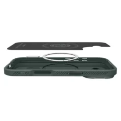 Spigen Iphone 17|Apple-ETUI IPHONE 17 OPTIK ARMOR MAG MAGSAFE ABYSS GREEN