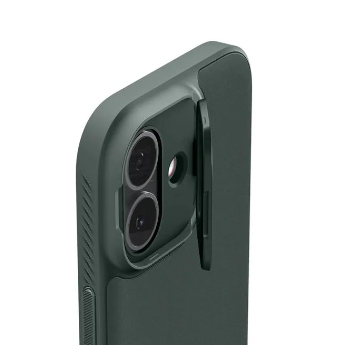 Spigen Iphone 17|Apple-ETUI IPHONE 17 OPTIK ARMOR MAG MAGSAFE ABYSS GREEN