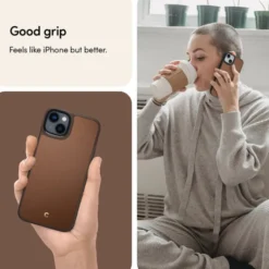 Spigen Iphone 14 Plus|Apple-Etui iPhone 14 Plus Cyrill Kajuk Mag Magsafe Saddle Brown