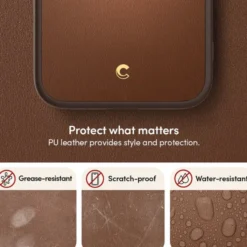 Spigen Iphone 14 Plus|Apple-Etui iPhone 14 Plus Cyrill Kajuk Mag Magsafe Saddle Brown