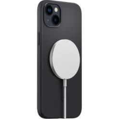 Spigen Iphone 14 Plus|Apple-Etui iPhone 14 Plus Silicone Fit Mag Magsafe Black