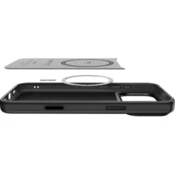 Spigen Iphone 17 Pro|Apple-ETUI IPHONE 17 PRO ENZO ARAMID ”T” MAG MAGSAFE CZARNE