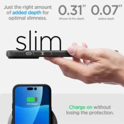 Spigen Iphone 14 Pro|Apple-Etui iPhone 14 Pro Liquid Air Matte Black Case