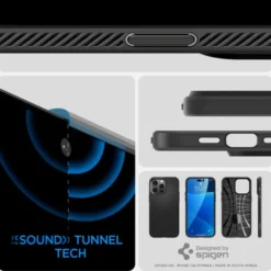 Spigen Iphone 14 Pro|Apple-Etui iPhone 14 Pro Liquid Air Matte Black Case