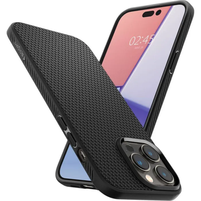 Spigen Iphone 14 Pro|Apple-Etui iPhone 14 Pro Liquid Air Matte Black Case