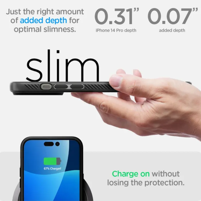 Spigen Iphone 14 Pro|Apple-Etui iPhone 14 Pro Liquid Air Matte Black Case