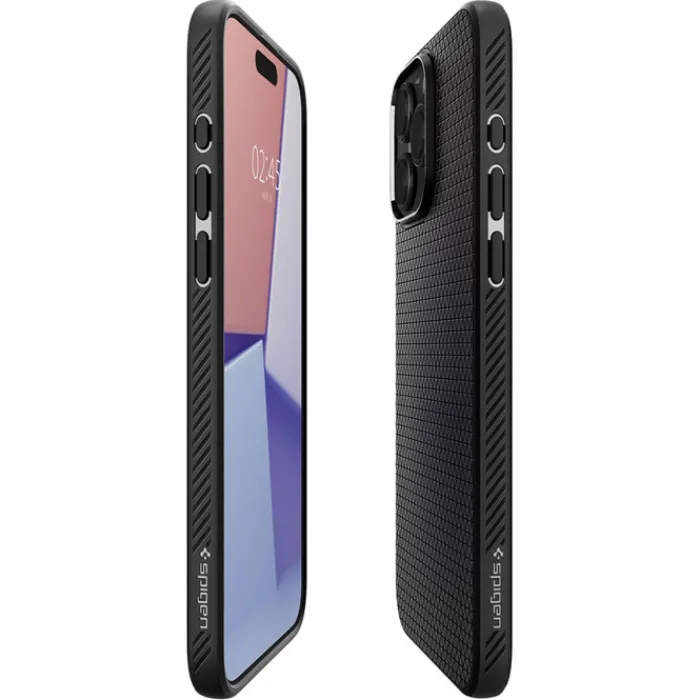 Spigen Iphone 15 Pro|Apple-Etui iPhone 15 Pro Liquid Air Matte Black Case