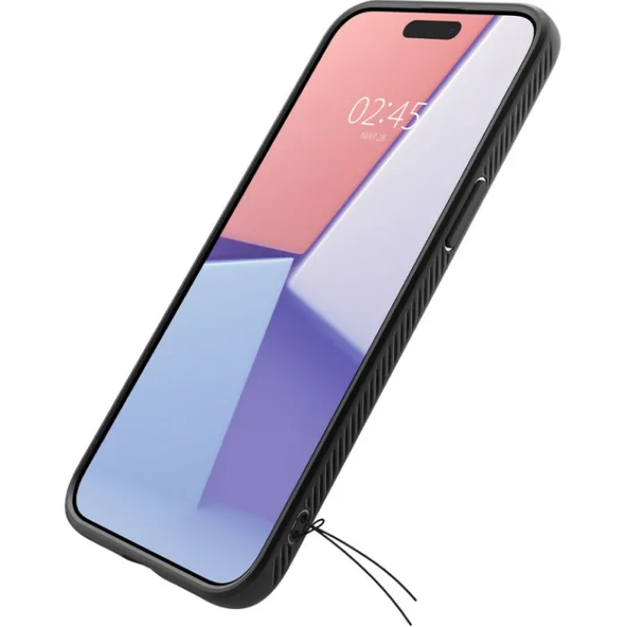 Spigen Iphone 15 Pro|Apple-Etui iPhone 15 Pro Liquid Air Matte Black Case