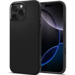 Spigen Apple|Iphone 16 Pro-ETUI IPHONE 16 PRO LIQUID AIR ”T” MAG MAGSAFE MATTE CZARNE