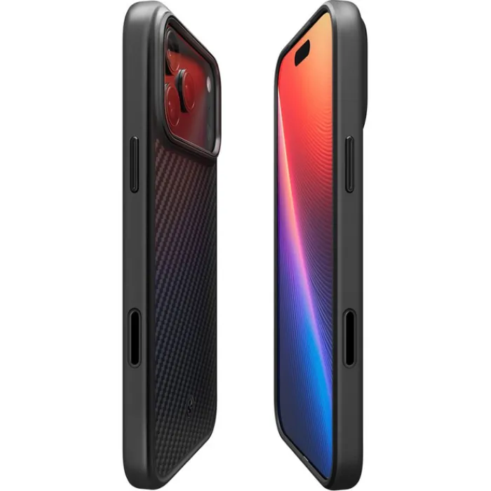 Spigen Iphone 17 Pro Max|Apple-ETUI IPHONE 17 PRO MAX ENZO ARAMID ”T” MAG MAGSAFE CZARNE