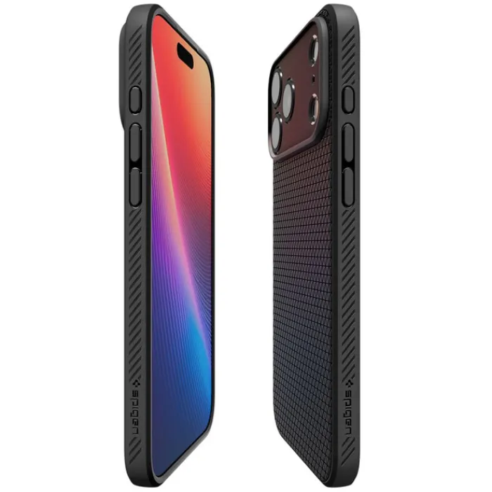 Spigen Iphone 17 Pro Max|Apple-ETUI IPHONE 17 PRO MAX LIQUID AIR MATTE BLACK