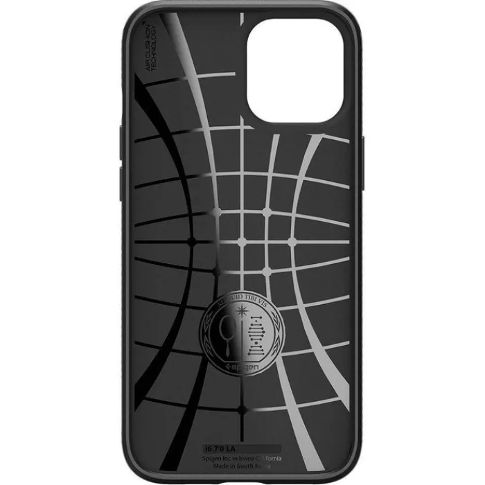 Spigen Iphone 12 Pro Max|Apple-Etui iPhone 12 Pro Max Liquid Air Matte Black Czarne Case