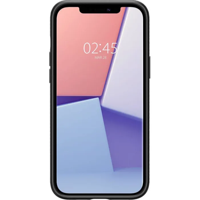Spigen Iphone 12 Pro Max|Apple-Etui iPhone 12 Pro Max Liquid Air Matte Black Czarne Case