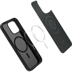 Spigen Iphone 16 Pro Max|Iphone 16 Pro Max-ETUI IPHONE 16 PRO MAX LIQUID AIR ”T” MAG MAGSAFE MATOWE CZARNE