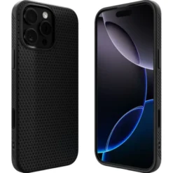 Spigen Iphone 16 Pro Max|Iphone 16 Pro Max-ETUI IPHONE 16 PRO MAX LIQUID AIR ”T” MAG MAGSAFE MATOWE CZARNE