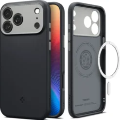 Spigen Iphone 17 Pro Max|Apple-ETUI IPHONE 17 PRO MAX NANO POP MAG MAGSAFE BLACK SESAME