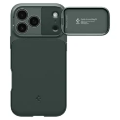 Spigen Iphone 17 Pro Max|Apple-ETUI IPHONE 17 PRO MAX OPTIK ARMOR MAG MAGSAFE ABYSS GREEN