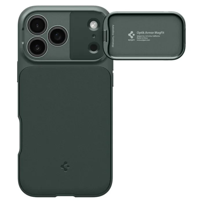 Spigen Iphone 17 Pro Max|Apple-ETUI IPHONE 17 PRO MAX OPTIK ARMOR MAG MAGSAFE ABYSS GREEN