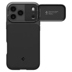 Spigen Iphone 17 Pro Max|Apple-ETUI IPHONE 17 PRO MAX OPTIK ARMOR MAG MAGSAFE CZARNE