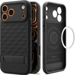 Spigen Iphone 17 Pro Max|Apple-ETUI IPHONE 17 PRO MAX PARALLAX ”S” MAG MAGSAFE MATTE BLACK
