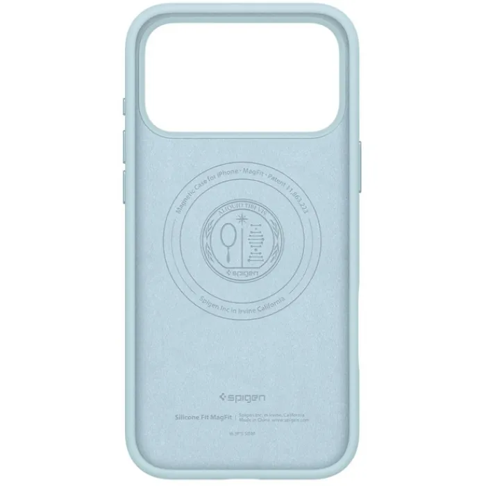 Spigen Iphone 17 Pro Max|Apple-ETUI IPHONE 17 PRO MAX SILICONE FIT MAG MAGSAFE MUTE BLUE