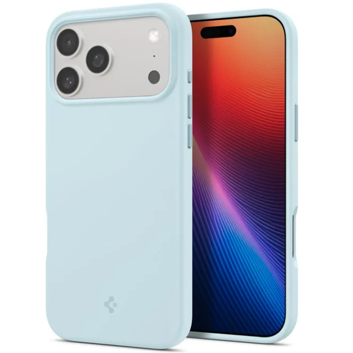 Spigen Iphone 17 Pro Max|Apple-ETUI IPHONE 17 PRO MAX SILICONE FIT MAG MAGSAFE MUTE BLUE