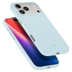 Spigen Iphone 17 Pro Max|Apple-ETUI IPHONE 17 PRO MAX SILICONE FIT MAG MAGSAFE MUTE BLUE